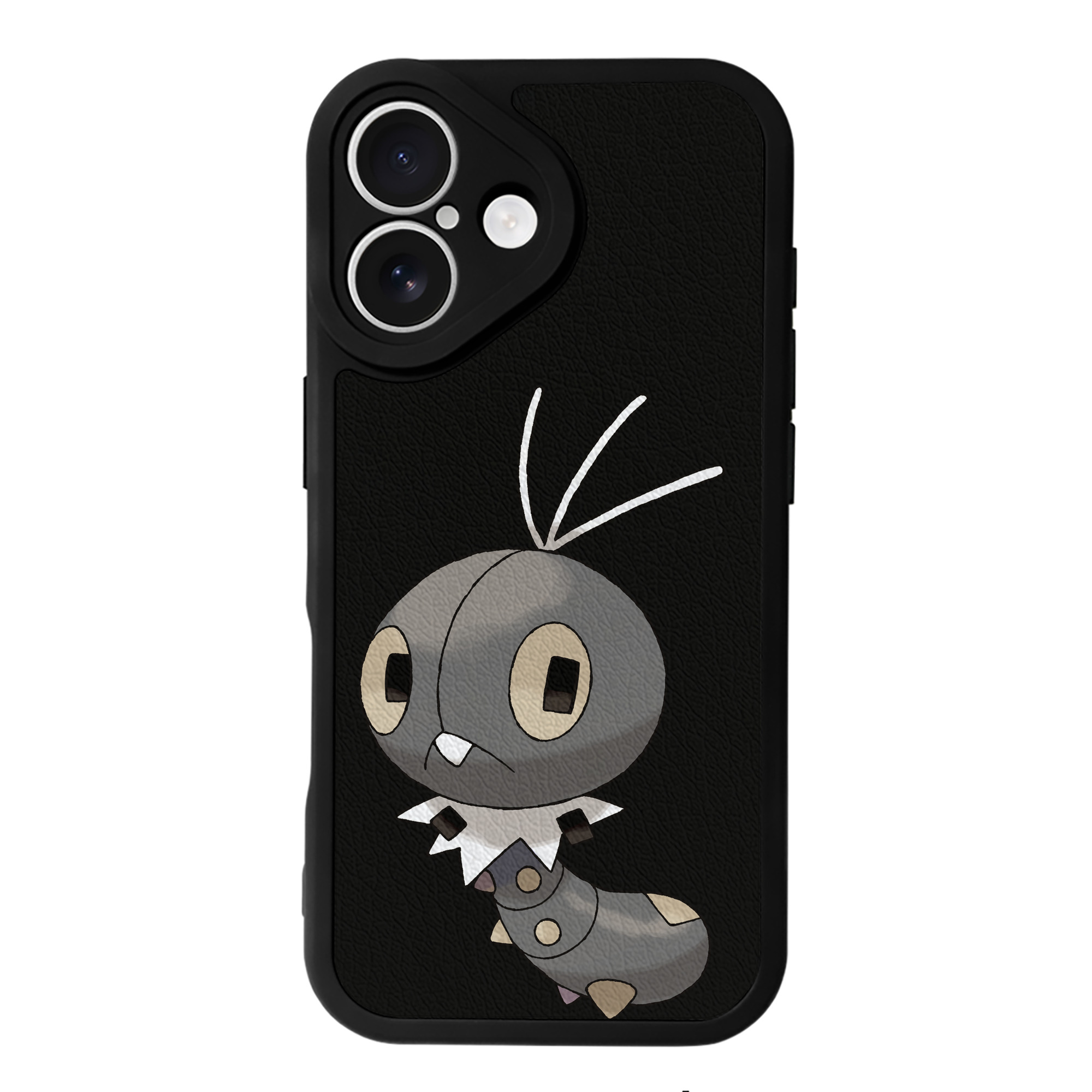 （画像用） ポケットモンスター Pokémon 【iPhone 16シリーズ対応】シリコンスマホケース（レザー調） 材質：シリコン